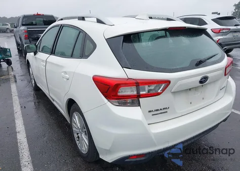 2018 Subaru Impreza 2.0I Premium z USA, uszkodzony, nr VIN 4S3GTAB64J3726005